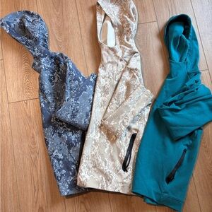 Lot of 3 Boys Old Navy Active Hoodies XL 14-16